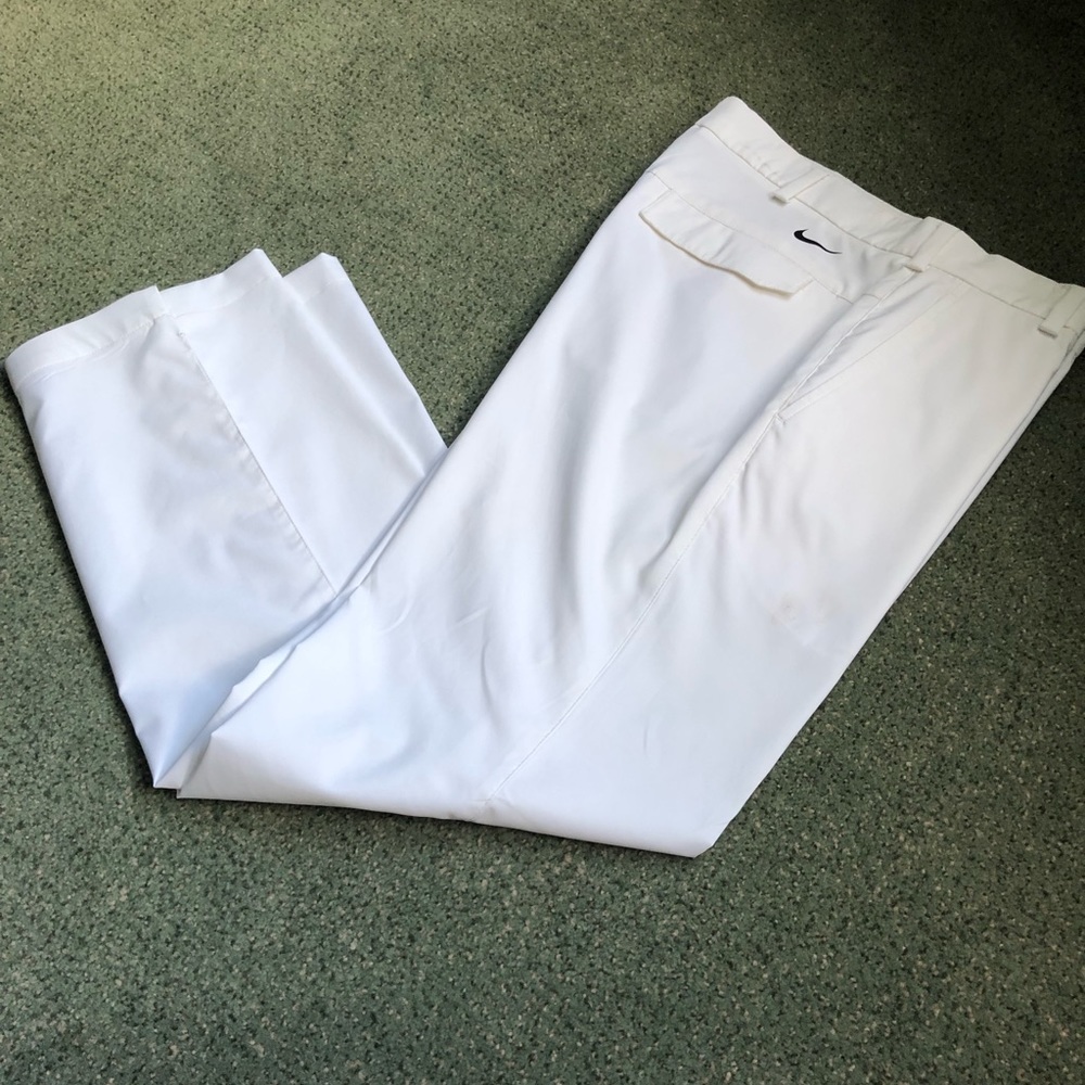 White Nike Golf pants
